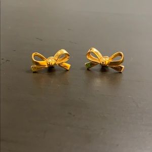 KATE SPADE Gold Bow Studs